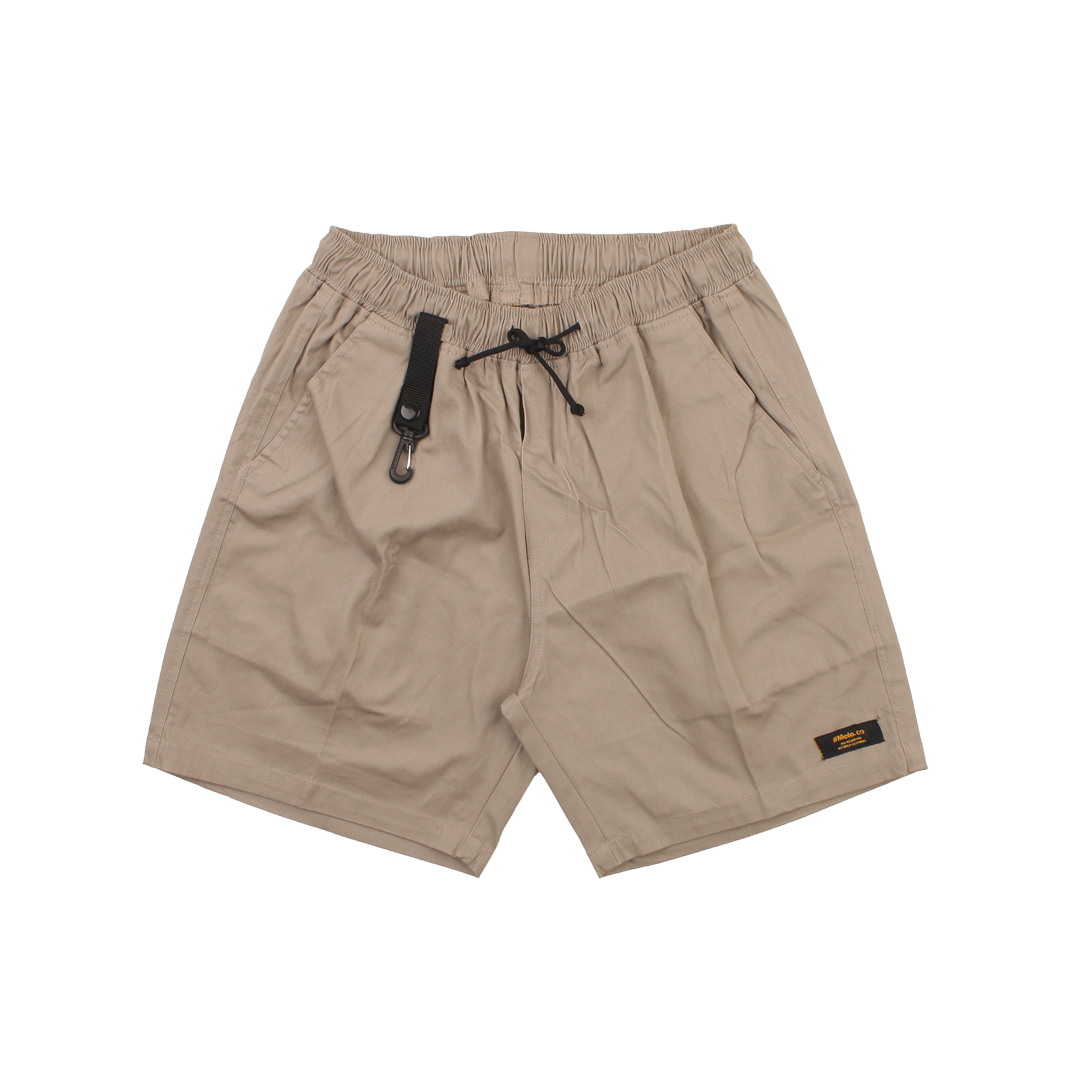 Melo Shorts “Unnamed” Beige – Melo.co.id