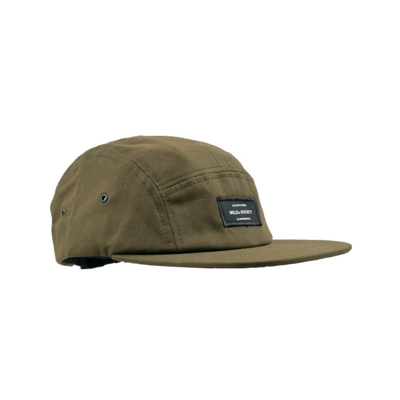 Melo 5 Panel Hat “Ruckus” Army – Melo.co.id